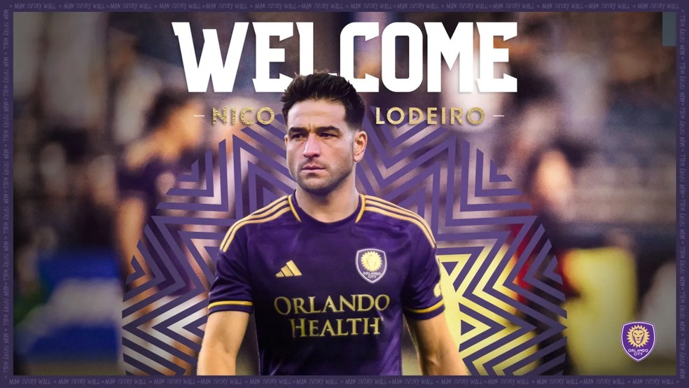 Lodeiro é o novo reforço do Orlando City, dos Estados Unidos — Foto: Reprodução