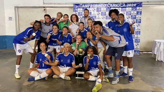 Futsal Feminino do Serrano conquista o títulodownload app betfairCampeão Carioca - Foto: (Rhayssa Motta/g1)