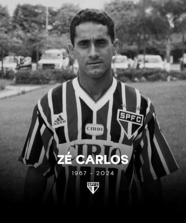 Morre Zé Carlos, ex-lateral do São Paulo e jogador da Copa de 1998