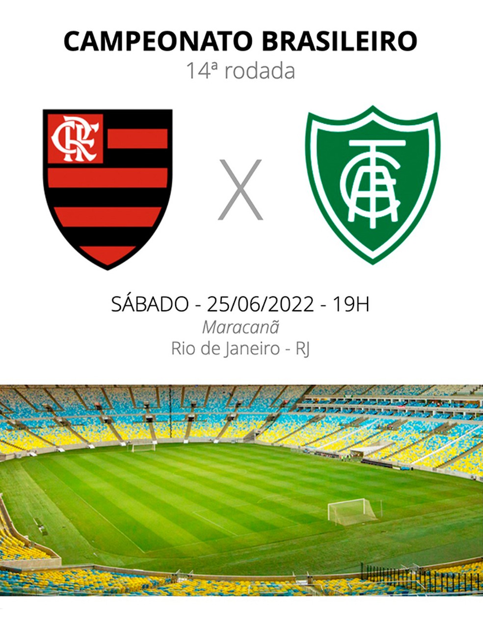 América-MG x Flamengo: onde assistir ao jogo pelo Brasileirão