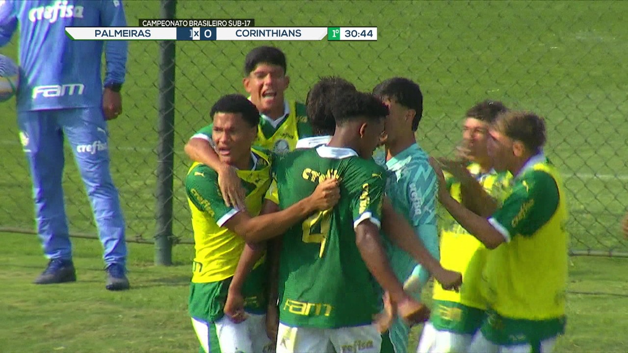 Palmeiras 3 x 1 Corinthians | Melhores momentos | Quartascomo fazer cadastro na pixbetFinal | Brasileirão Sub-17