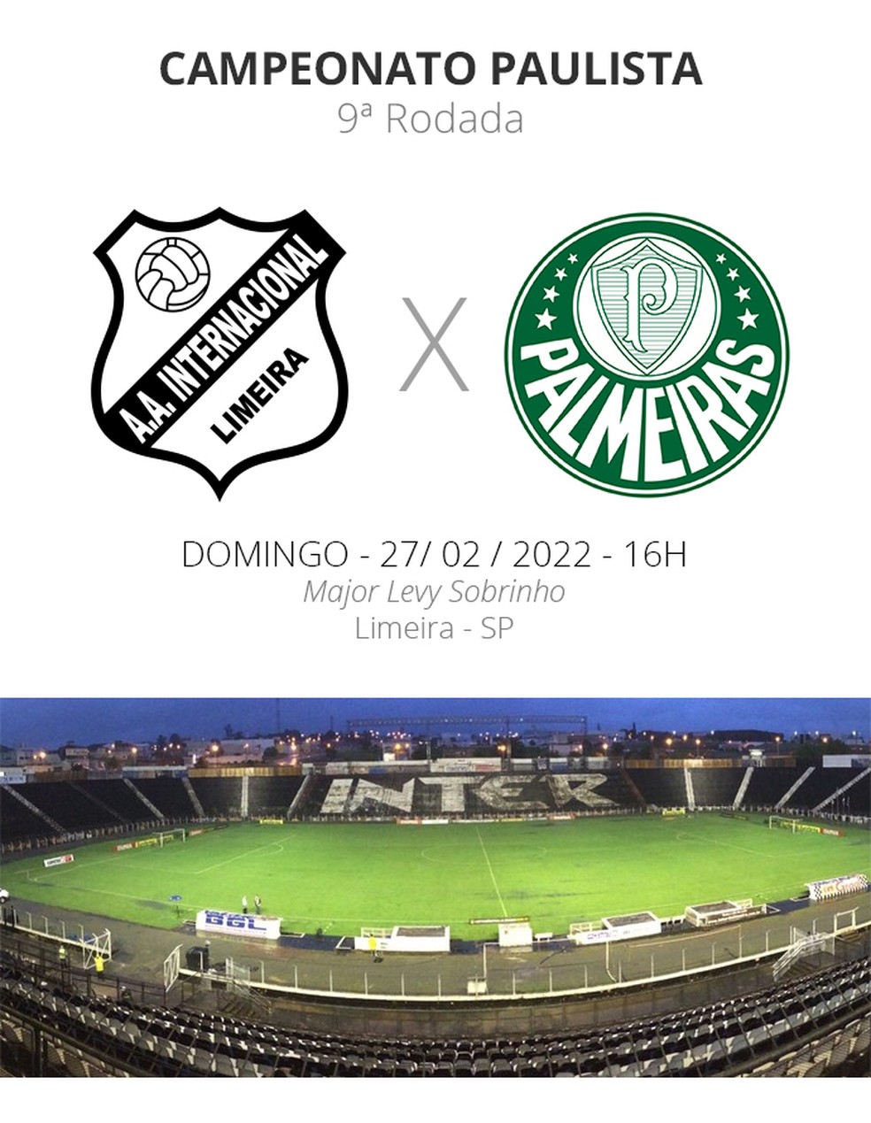 Onde assistir Inter de Limeira x Corinthians ao vivo e online de