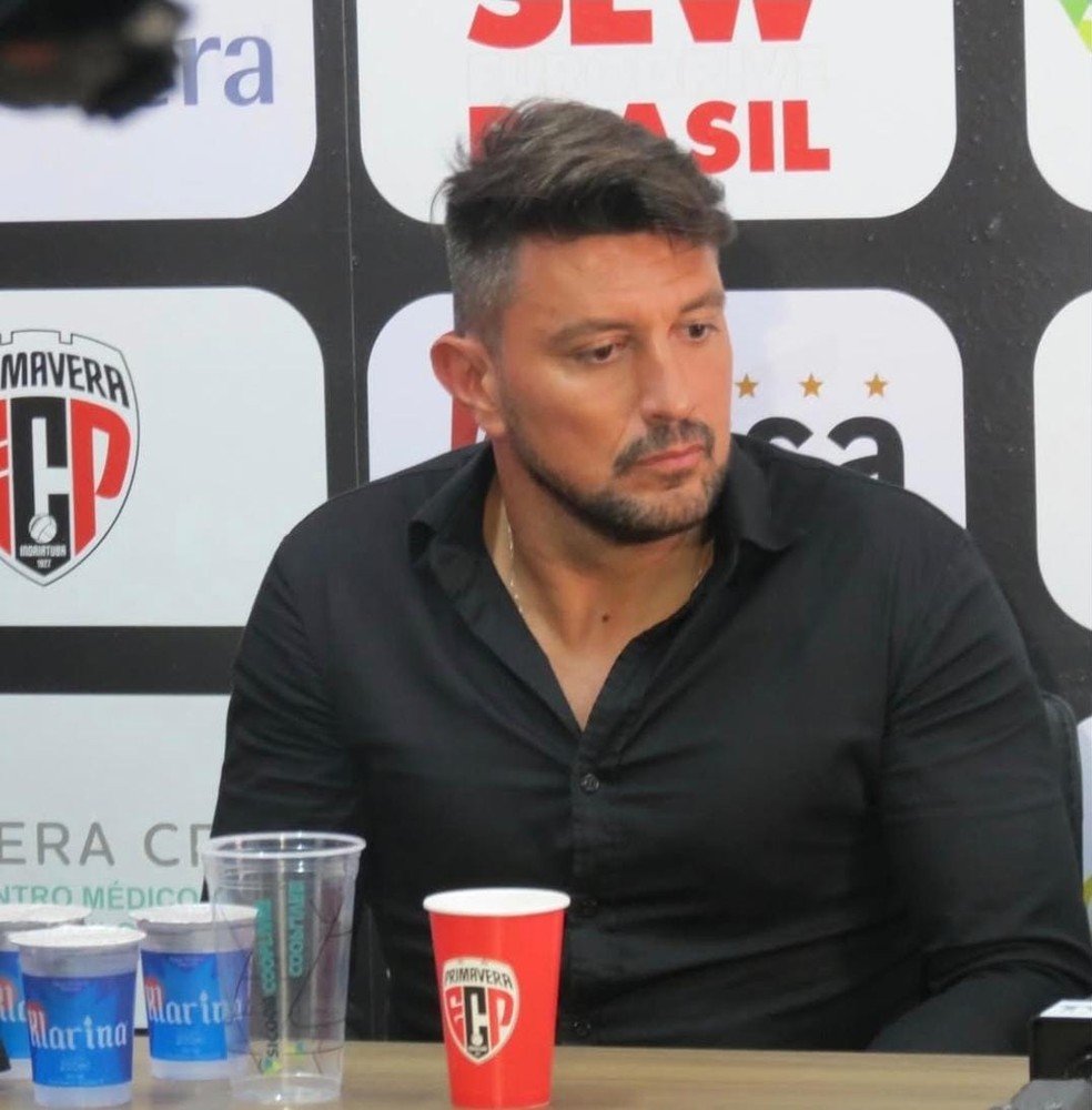 Ex-zagueiro Rodrigo Arroz, ex-Flamengo, é diretor de futebol do Primavera SAF — Foto: Divulgação