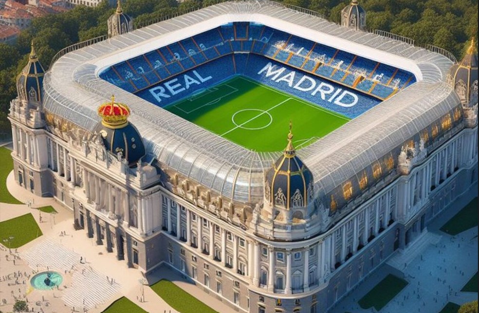 Real Madrid - Palacio Real de Madrid — Foto: Reprodução
