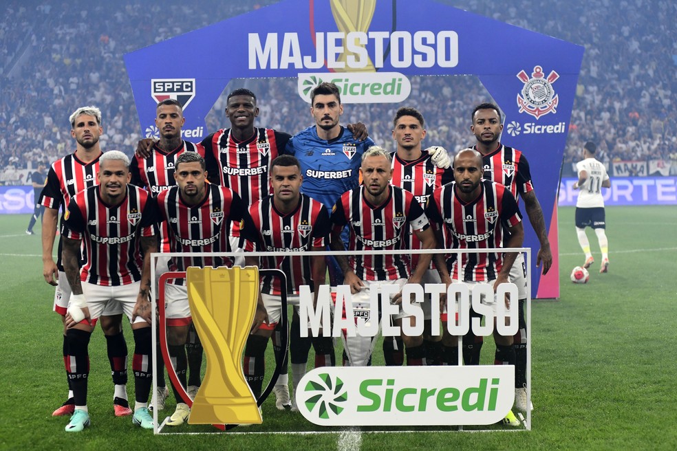 Corinthians x São Paulo — Foto: Marcos Ribolli