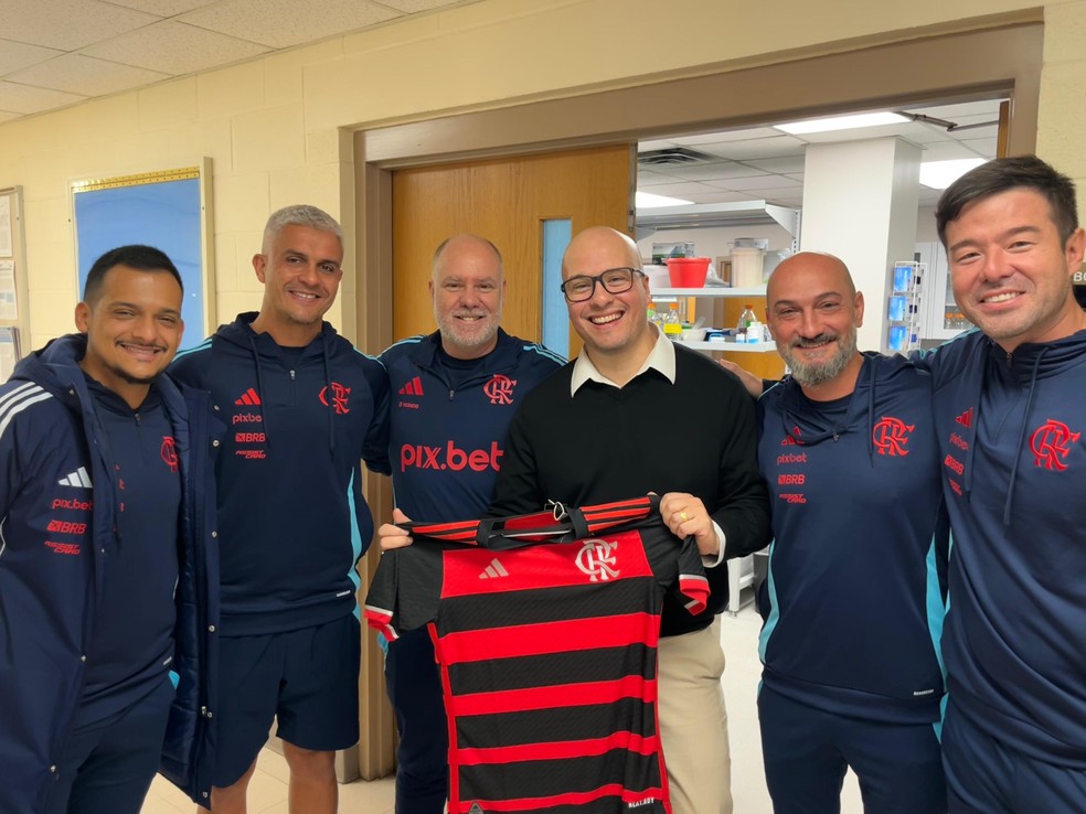 Paulo Cavalcanti, Arthur Peixoto, Claudio Pavanelli, Orlando Laitano, Luciano Capelli e Fernando Sassaki — Foto: Emanuelle Ribeiro