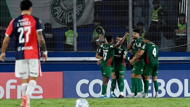 Gol de Arias em Cerro Porteño x Palmeiras