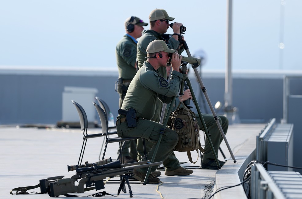 Snipers na Copa monitoram público no estádio
