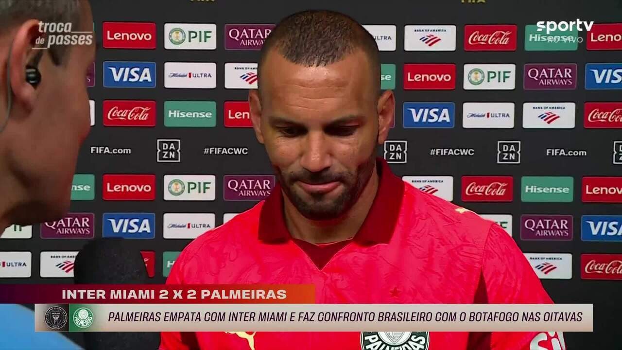 Weverton analisa expectativa para duelo entre Palmeiras e Botafogo: 