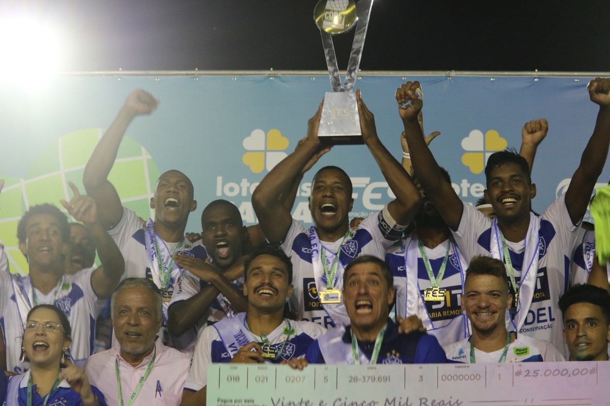 Vitória-ES administra vantagem, empata com o Atlético-ES e conquista o ...