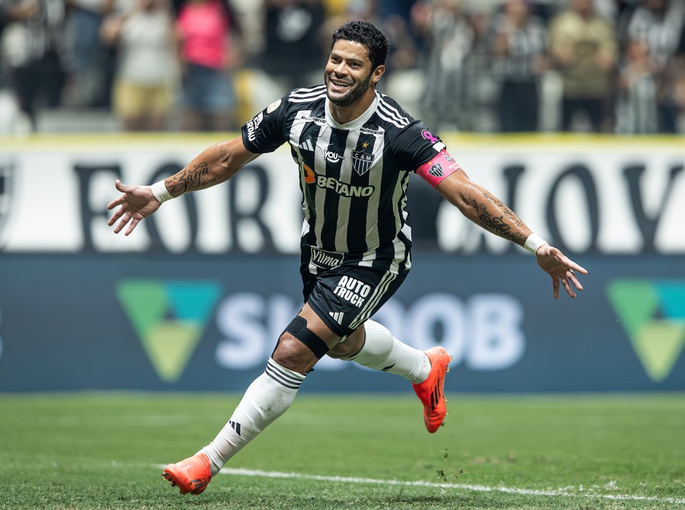 Atlético-MG x Grêmio; Hulk — Foto: Pedro Souza / Atlético-MG