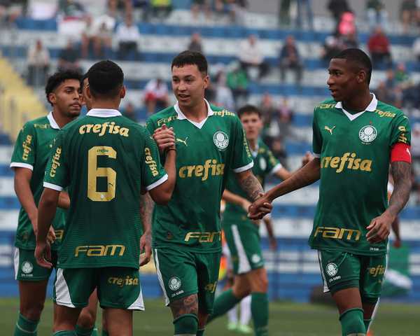 Palmeiras empata com Novorizontino na semifinal do Paulistão Sub-20.