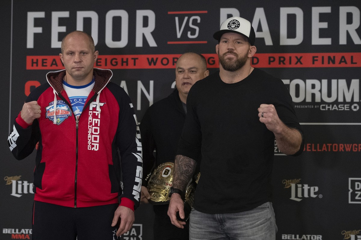 Lenda' russa do MMA, Fedor Emelianenko estreia no Bellator diante