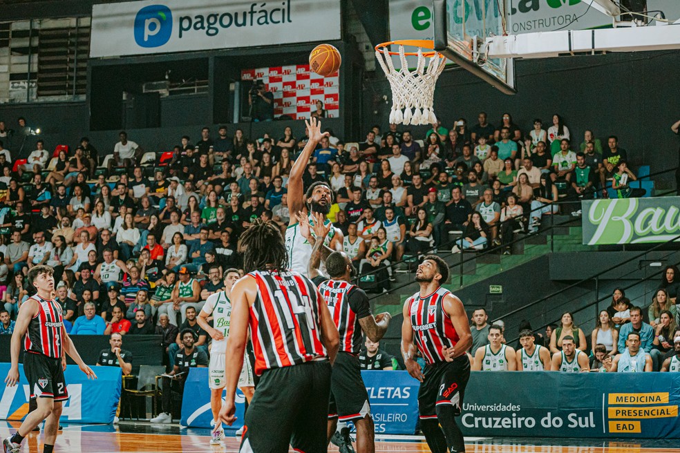 Bauru x São Paulo, NBB — Foto: Bryan Assis/Bauru Basket