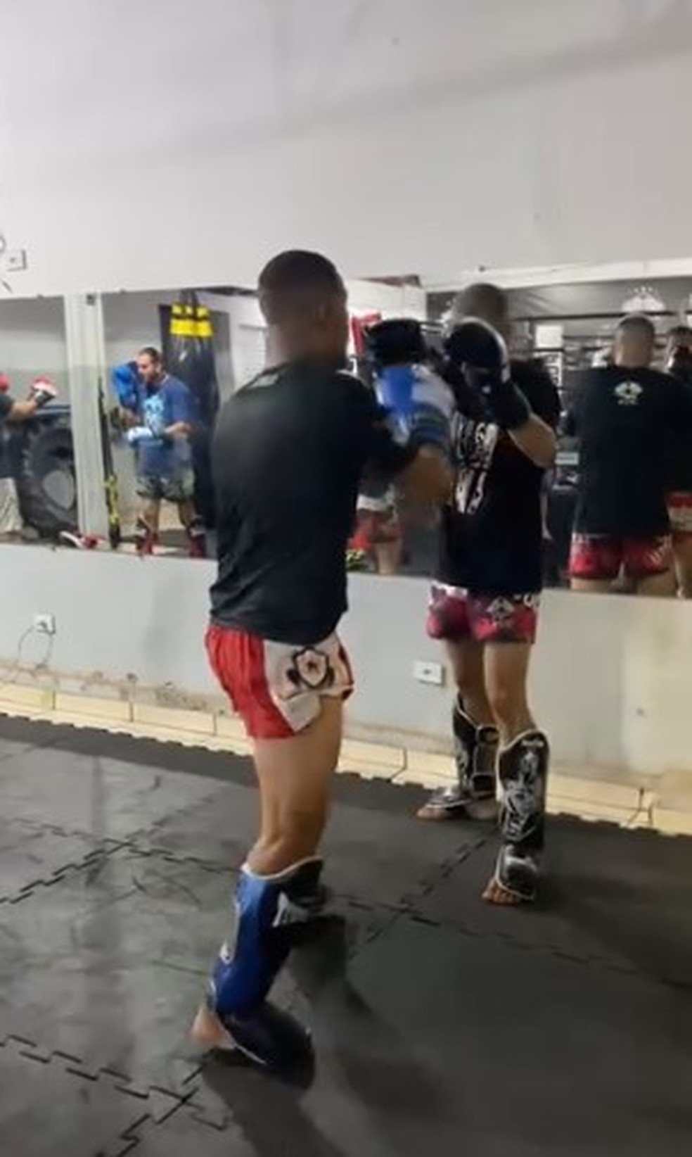 O atleta treina todos os dias, com duração de 3h — Foto: Kristopher Araujo/Redes Sociais