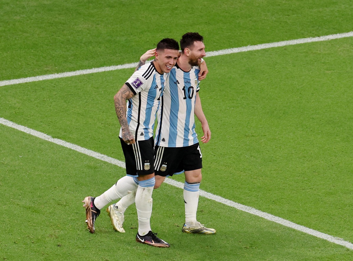 Messi e Enzo: os génios que dão vida à Argentina 