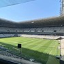 Gramado do estádio, alvo de críticas, vem passando por reforma