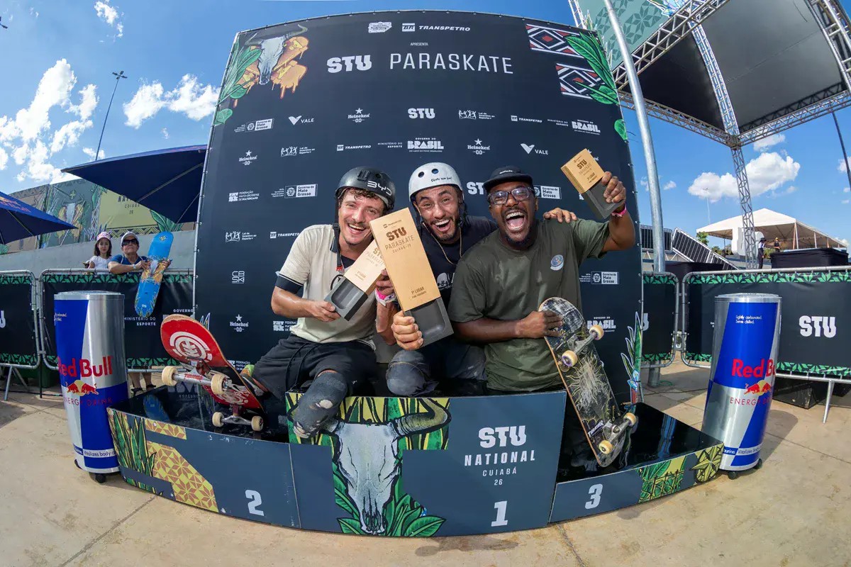 Tony Alves conquista bronze no STU National de Paraskate Park em Cuiabá