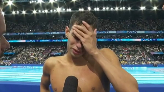 ▶️ Guilherme Cachorrão chora após o 5º lugar: "Não quero sentir isso nunca mais" - Programa: Jogos Olímpicos Paris 2024 