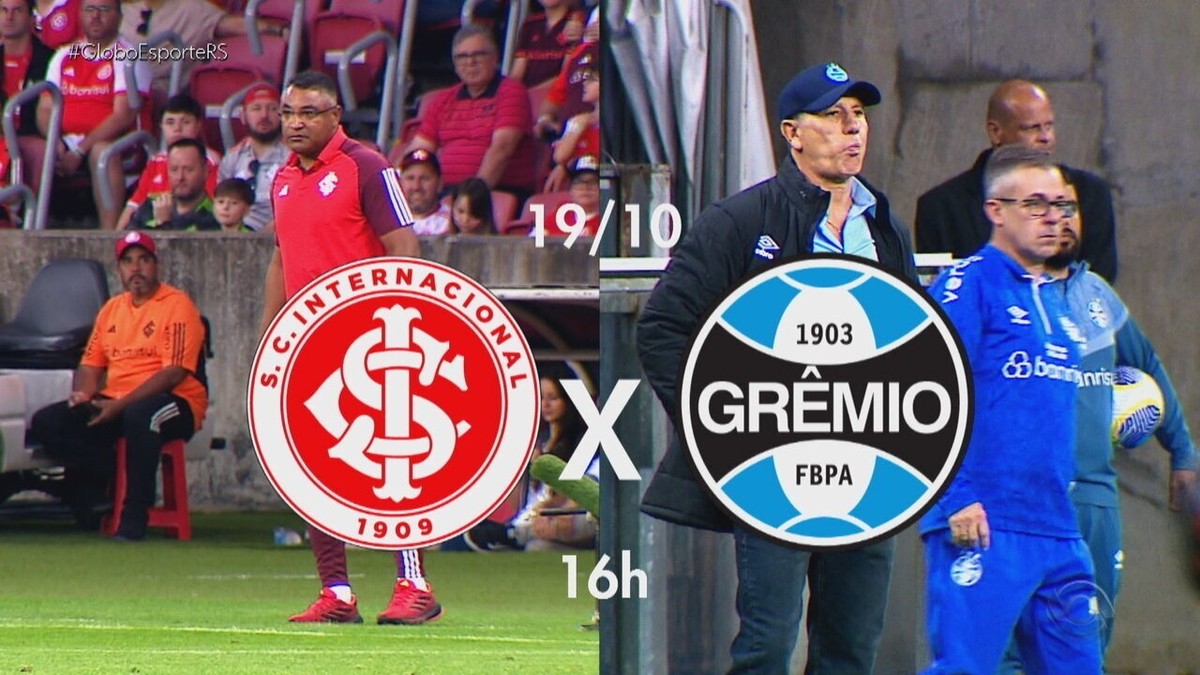 Funcionários de Grêmio e Inter celebram retorno do Gre-Nal após enchente devastadora