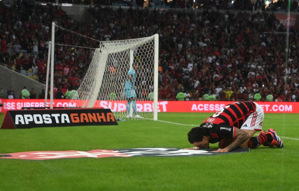 Pedro é Flamengo — Foto: André Durão
