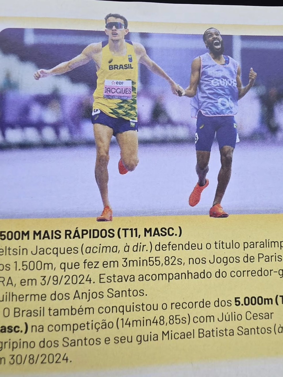 Livro dos Recordes | Yeltsin Jacques — Foto: Reprodução