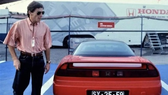 Honda de Ayrton Senna está à venda por R$ 3,1 milhões - Foto: (Divulgação/Auto Trader)