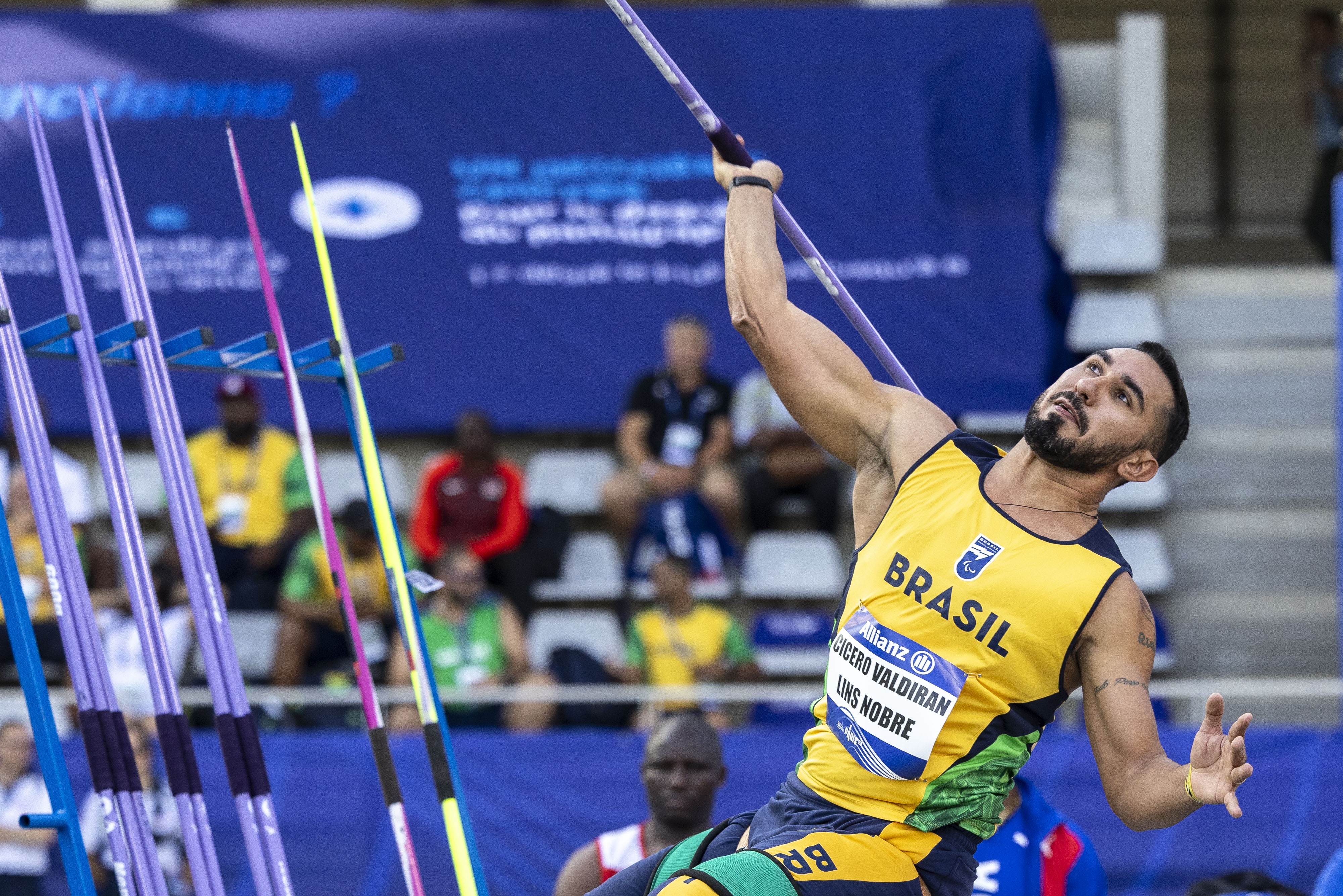 Cícero Nobre é ouro no lançamento de dardo no Grand Prix de Marrocos