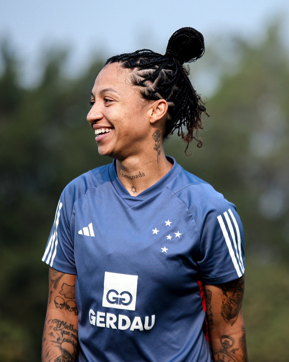 Byanca Brasil, artilheira das Cabulosas — Foto: Gustavo Martins/ Cruzeiro