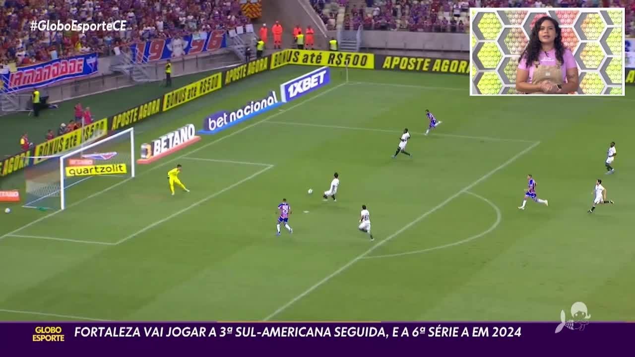 Beatriz Carvalho comenta Fortaleza 1 x 0 Goiás