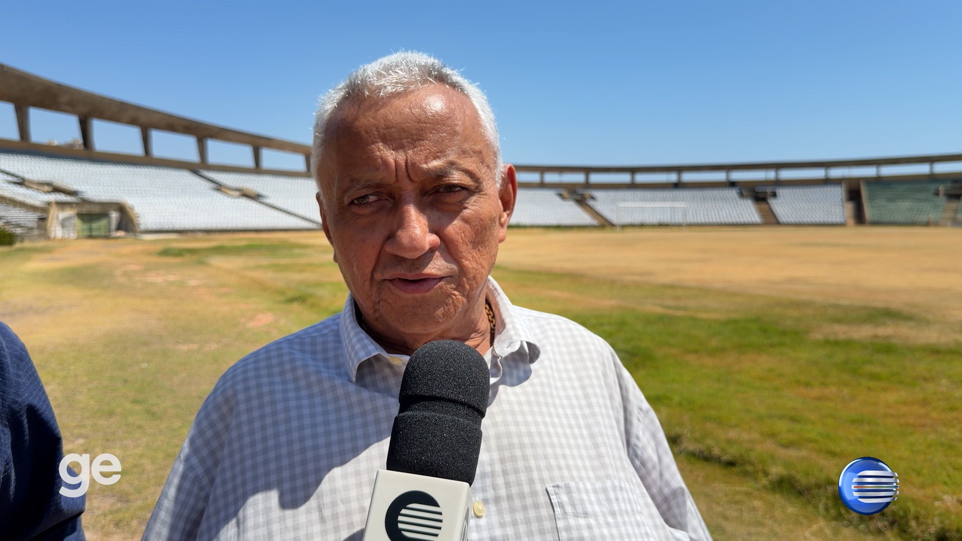 Vistoria no estádio Albertão, em Teresina: veja as entrevistas de gestores sobre obras no local