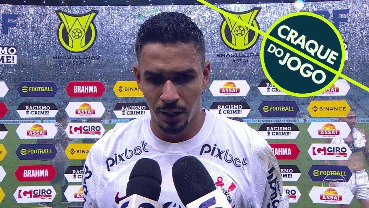 Lucas Veríssimo é eleito craque do jogo e quer ficar no Corinthians após período de empréstimo
