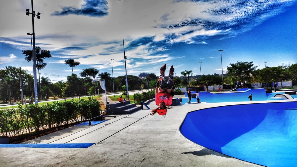 Julika, a princesa dos patins — Foto: Eduardo Ribeiro Jr.