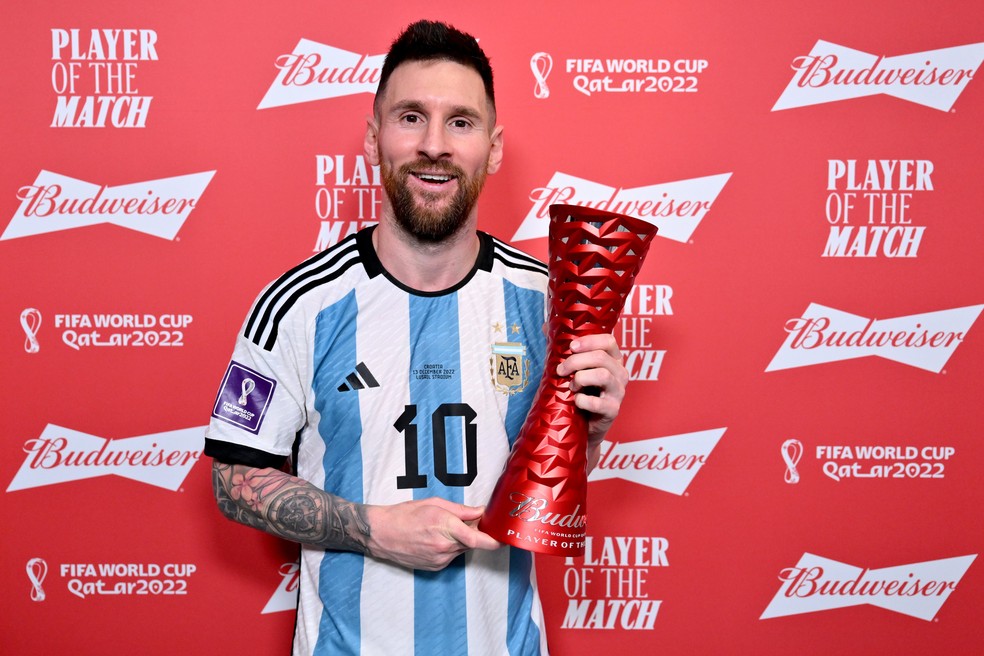 Messi é o primeiro da história a ser o melhor da Copa em dois