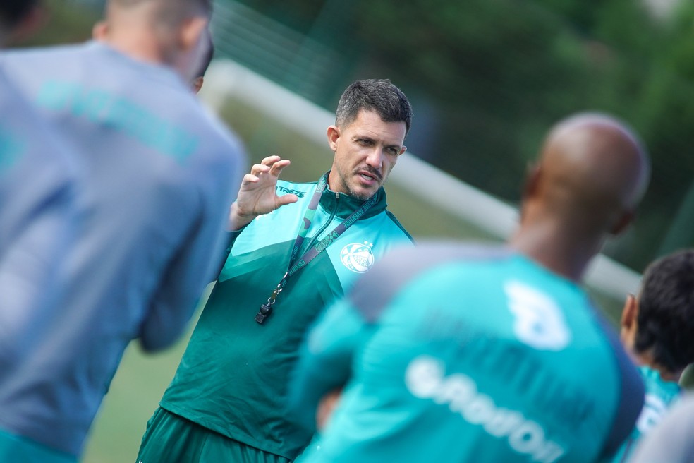 Maurício Barbieri - técnico Juventude — Foto: Fernando Alves/ EC Juventude