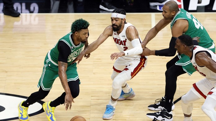 Heat atropela Celtics em casa e fica a uma vitória das finais da
