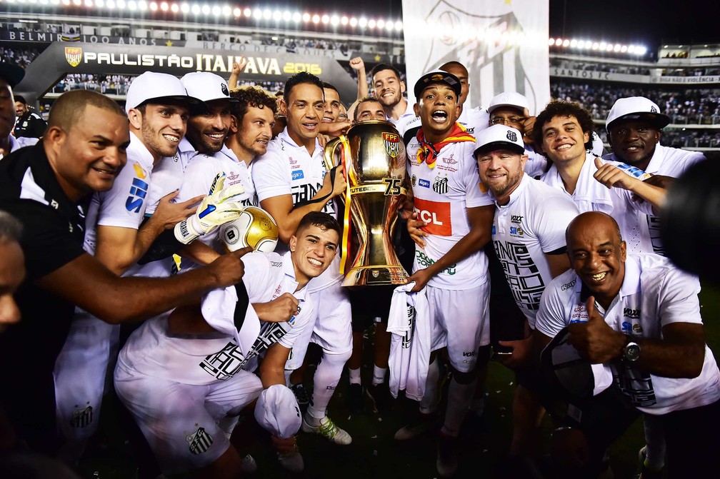 Qual foi o último título do Santos?