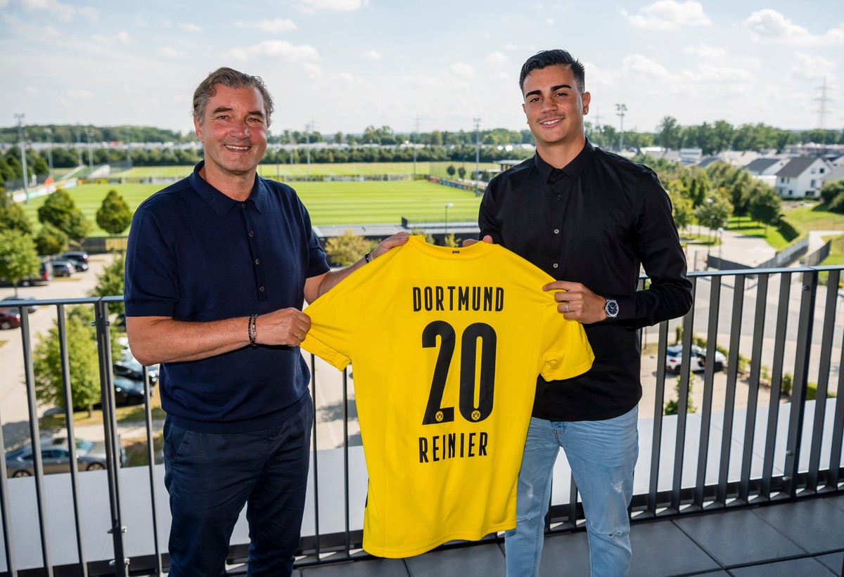 Reinier assina contrato de dois anos com Borussia Dortmund e ganha camisa  20, futebol alemão