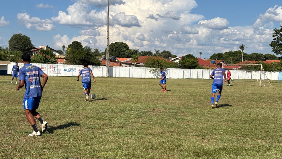 Aquidauanense estreia no Campeonato Estadual 2025 contra Ivinhema. — Foto: Foto: Isabelly Melo/geMS