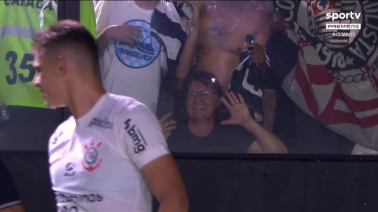 Moscardo faz primeiro gol pelo Corinthians e comemora com pai em São Januário: "Sensação única" - Programa: ge.globo 