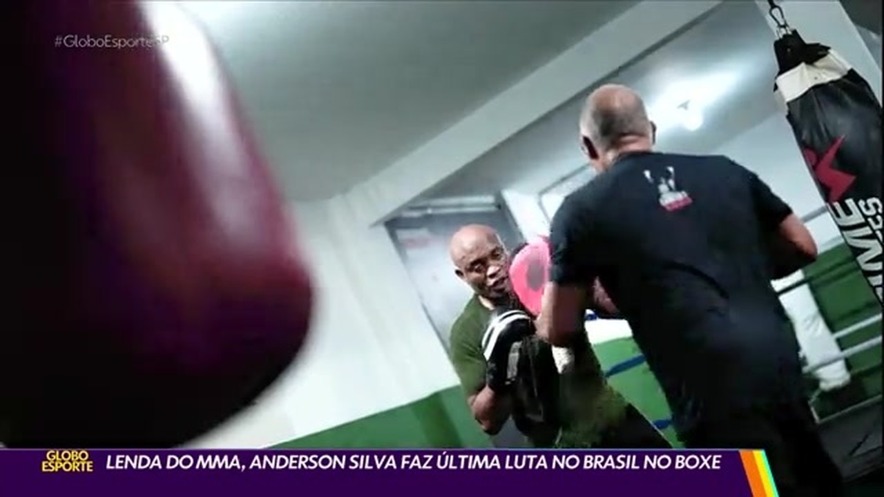 Lenda do MMA, Anderson Silva faz a última luta no Brasil no boxe