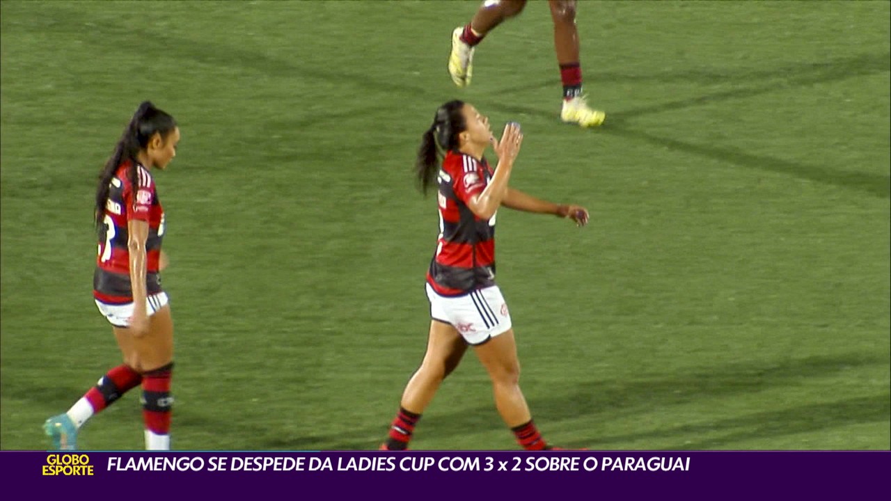 Flamengo se despede da Ladies Cup com 3 x 2 sobre o Paraguai