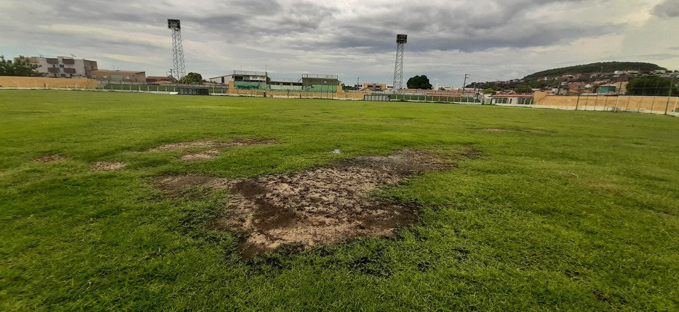Estádio Helvídio Nunes, em Picos — Foto: Antônio Rocha/Rede Clube