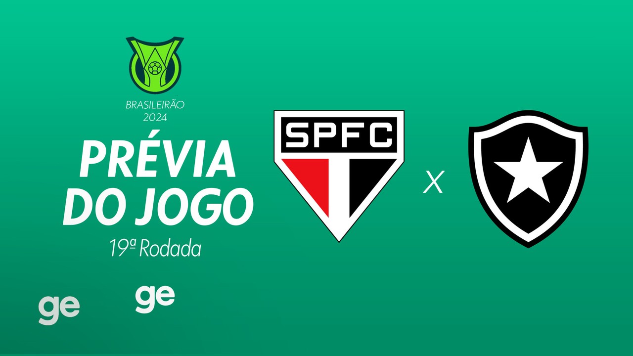 São Paulo x Botafogo: saiba tudo sobre o jogo da 19ª rodada do Brasileirão Série A 2024