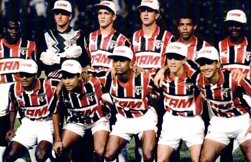 Expressinho do São Paulo em 1994 — Foto: Arquivo Histórico/São Paulo Futebol Clube