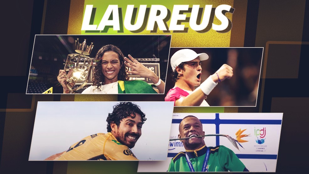 Quatro brasileiros são indicados ao Prêmio Laureus 2026 — Foto: Infoesporte