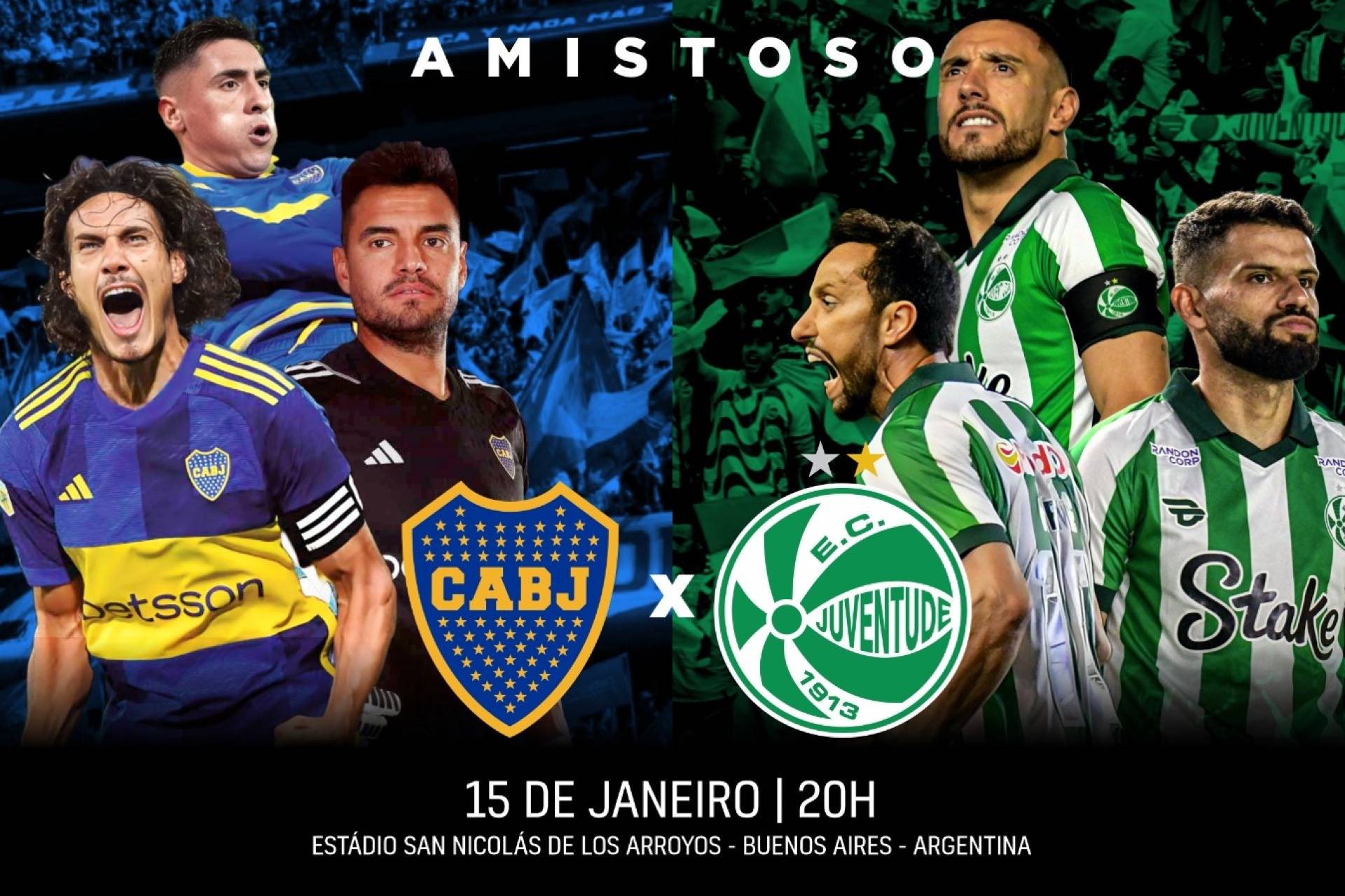 Nenê x Cavani? Juventude anuncia amistoso com o Boca Juniors na pré ...