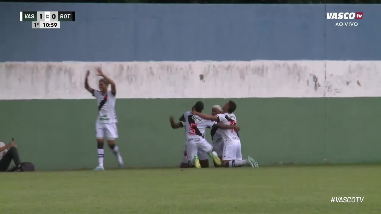 Vasco 4 x 1 Botafogo - Gols - 8ª rodada - Carioca sub-20