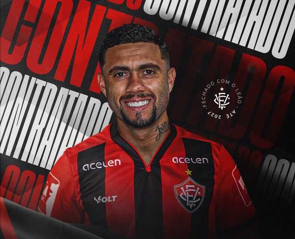 Vitória confirma aquisição de Wellington Rato por R$ 5 milhões do São Paulo