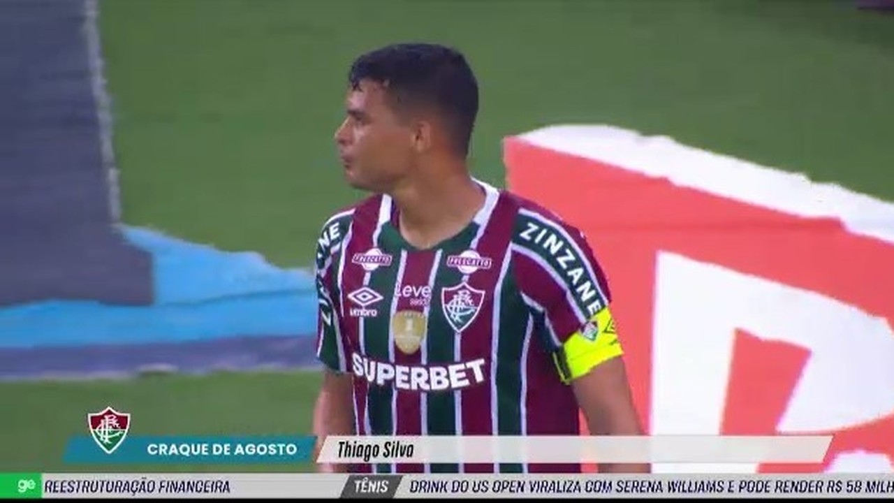 Thiago Silva é eleito o craque do mês de agosto do Brasileirão